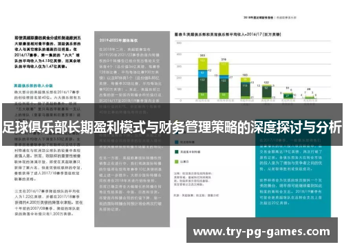 足球俱乐部长期盈利模式与财务管理策略的深度探讨与分析 足球俱乐部长期盈利模式与财务管理策略的深度探讨与分析